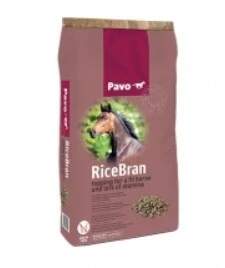Pavo - RiceBran 20 Kg (Vysoce koncentrovaná energie pro koně v zátěži)