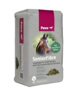 Pavo - SeniorFibre 12 Kg (Objemové krmivo pro (staré) koně se sníženou funkcí chrupu)