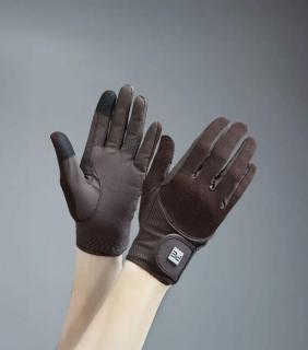 Premier Equine - Dětské jezdecké rukavice Presa Junior Mesh Riding Gloves (4552XSN)
