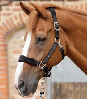Premier Equine - Ohlávka s fleece polstrováním (6009MBLK)