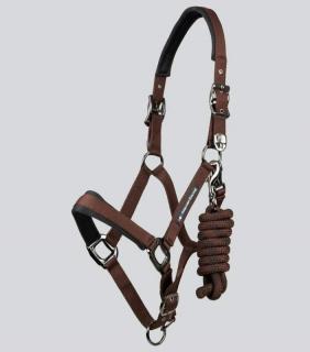 Premier Equine - Ohlávka s vodítkem Corda (6150PGRY)