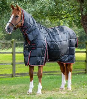 Premier Equine - Stájová deka Combo s pevným krkem (400g) (206650B)