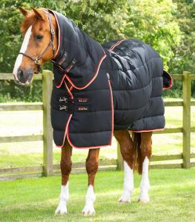 Premier Equine - Stájová deka s odnímatelným krkem Buster (200g) (215550B)