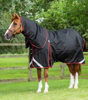 Premier Equine - Výběhová deka s odnímatelným krkem Buster (420g) (209750BLK)