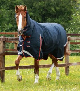 Premier Equine - Výběhová deka s pevným krkem Buster Storm Combo (200g) (220150N)