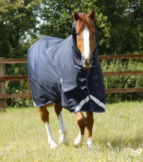 Premier Equine - Výběhová deka s pevným krkem Titan Storm Combo (200g) (201150N)