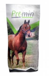Premin® HORSE MÜSLI (Doplňkové krmivo bez obsahu ovsa určené pro koně v různé pracovní a sportovní zátěži)