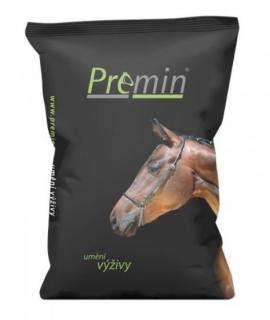 Premin® Horse Pellets METABOLIC CARE  (Granulované bezobilné doplňkové krmivo pro koně se sklony k obezitě a s metabolickými syndromy (PSSM, EMS, Cushing apod.)