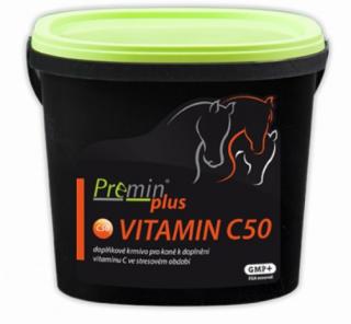 Premin® plus VITAMÍN C50 1 kg (Doplnění vitamínu C ve stresovém období koní)