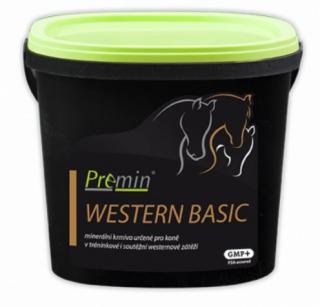 Premin® WESTERN BASIC 2 kg (Pro koně v tréninkové i soutěžní westernové zátěži)