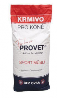 PROVET - Sport Müsli (Bezovesné müsli pro sportující a aktivní koně)