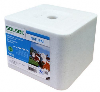 SOLSEL - Solný liz Natural 5 kg (Pro koně, dobytek a zvěř)