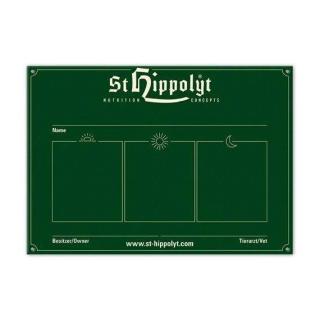 ST Hippolyt - Stájová tabulka na box