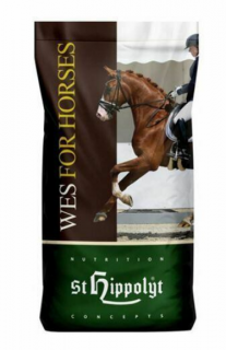 ST Hippolyt - WES - Cripsy Crunch, 15 kg (Pro koně s vysokým množstvím energie a nízkým obsahem cukru)