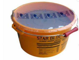 TOPLICK - Oligo´Stim - Minerální melasový liz pro maximální zdraví a odolnost 20 kg (S organicky vázaným zinkem, manganem, mědí a biotinem pro koně a skot)
