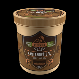 TOPVET - Kaštanový gel pro koně 500 ml
