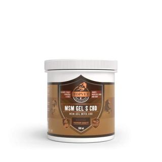 TopVet - MSM gel s CBD 500 ml (Klouby, svaly, pokožka a srst)