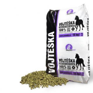 Vojtěška - Granulovaná 15 kg (Vysoce kvalitní bílkovinné krmivo)