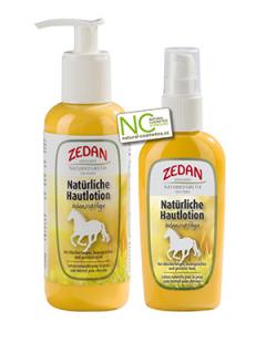 Zedan - Natürliche Hautlotion, lahvička s dávkovačem 250ml (Přírodní hojivé mléko pro koně i do otevřených ran)