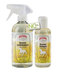 Zedan - Speciální šampon, Ekzemer Sprühshampoo, Láhev s rozprašovačem 500ml (pro koně s letní vyrážkou)