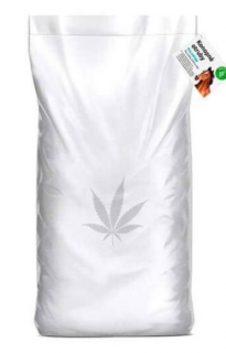 Zelená Země - Konopné otruby 20 kg (Doplňkové krmivo bohaté zejména na vlákninu)