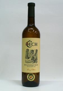 Rulandské šedé 2021 ,vinařství Čech (Pozdní sběr , suché)