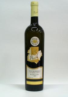 Ryzlink Vlašský 2018 VOC ,vinařství Prath (Víno originální certifikace ,suché)