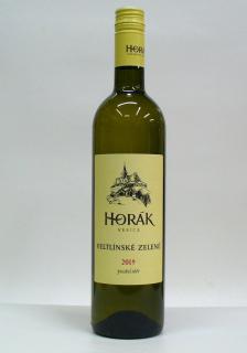 Veltlínské zelené 2020 ,vinařství Horák (Pozdní sběr , suché)