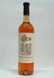 Zweigeltrebe rosé ,vinařství Čech (moravské zemské , polosuché)