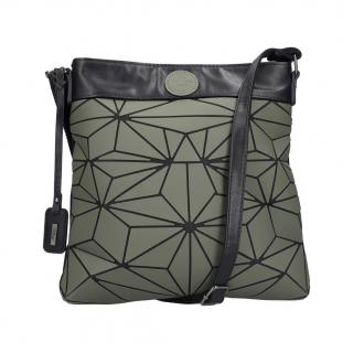 Dámská crossbody kabelka H1316-54 Rieker zelená Velikost: BEZ, Barva: grün kombi