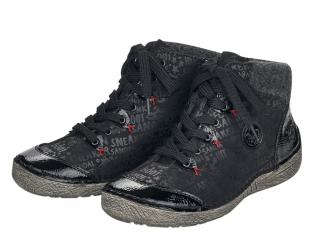 Dámská kotníková obuv 52513-00 Rieker černá Velikost: 42, Barva: schwarz