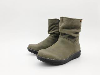 Dámská kotníková obuv 7559 JUNGLA zelená Velikost: 38, Barva: oliva