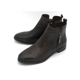 Dámská kotníková obuv 9/9-25329/23 CAPRICE hnědá Velikost: 37,5, Barva: black