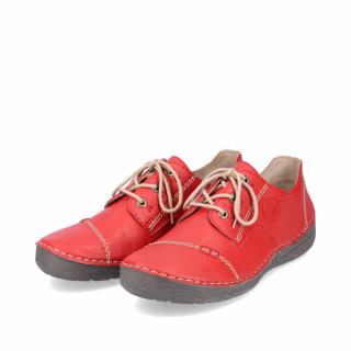 Dámská vycházková obuv 52520-33 Rieker červená Velikost: 39, Barva: rot