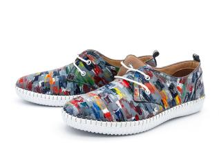 Dámské flexiblové tenisky 46C1240 ARTIKER multicolor Velikost: 41, Barva: Modrá