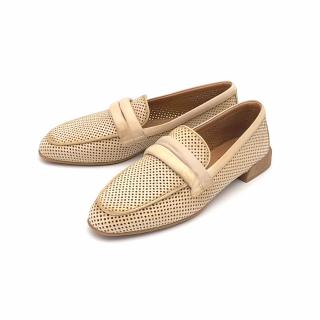 Dámské kožené mokasíny W9W-3523KR-846 Pikolinos béžové Velikost: 41, Barva: cream