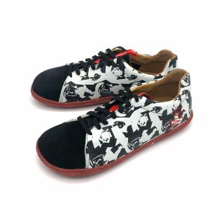 Dámské kožené polobotky 45DYTFOOT-001 CLAMP multicolor Velikost: 40, Barva: černá