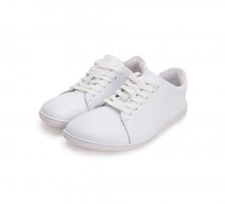 Dámské kožené tenisky S088-42674C bílá Obutex Velikost: 40, Barva: Bílá