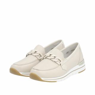 Dámské mokasíny R6711-60 Remonte béžové Velikost: 37, Barva: beige