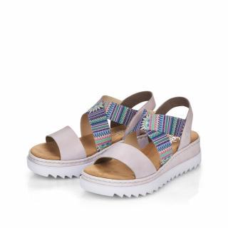 Dámské sandále V44G8-30 Rieker multicolor Velikost: 38, Barva: sonstige Farben