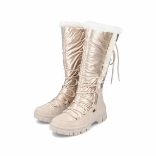 Dámské sněhule Z1083-62 Rieker béžové Velikost: 41, Barva: beige