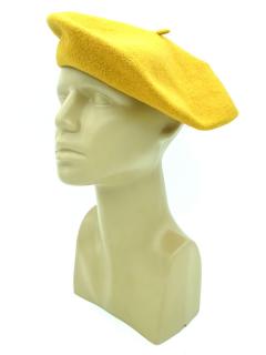 Dámský baret pískový Karpet
