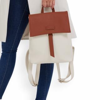 Dámský batoh Q0526-60 Remonte béžový Velikost: BEZ, Barva: beige kombi