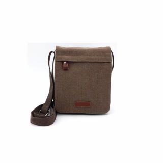 Pánská crossbody taška K6506-03 ANEKTA hnědá Velikost: BEZ, Barva: hnědá