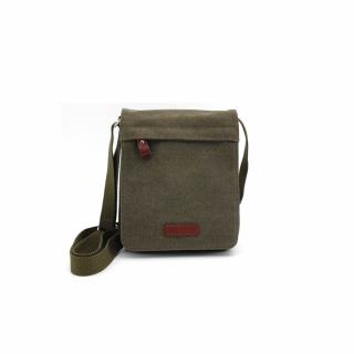Pánská crossbody taška K6506-17 ANEKTA zelená Velikost: BEZ, Barva: Zelená