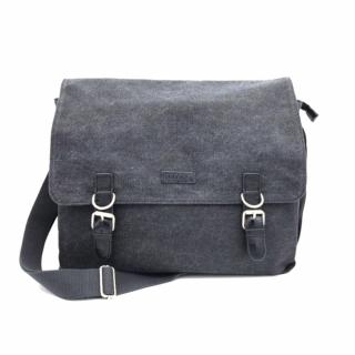 Pánská crossbody taška K6557-01 černá ANEKTA černá Velikost: BEZ, Barva: černá