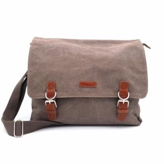 Pánská crossbody taška K6557-03 ANEKTA hnědá Velikost: BEZ, Barva: hnědá