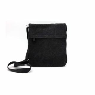 Pánská crossbody taška K6568-01 ANEKTA černá Velikost: BEZ, Barva: černá