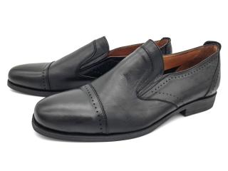 Pánské polobotky 086-91566/B WILD černá Velikost: 41, Barva: černá