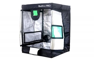 BudBox PRO Small 75x75x100 stříbrný - pěstební stan